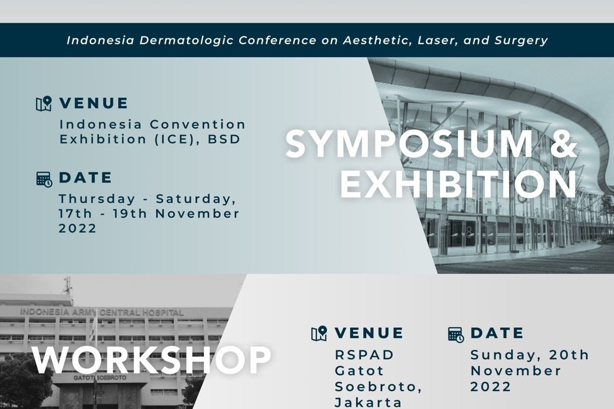 First Announcement INDALAS (Indonesia Dermatologic Conference on Aesthetic, Laser and Surgery)