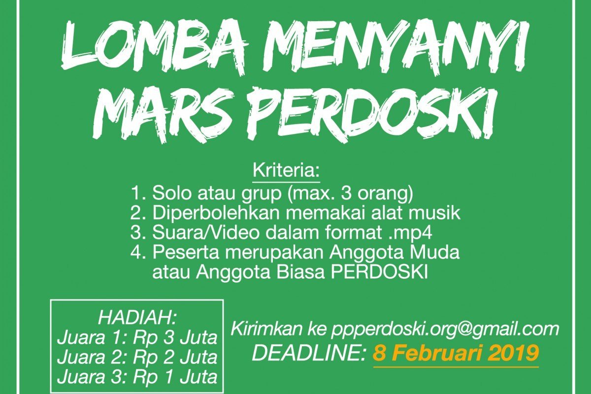 Lomba Menyanyi MARS PERDOSKI
