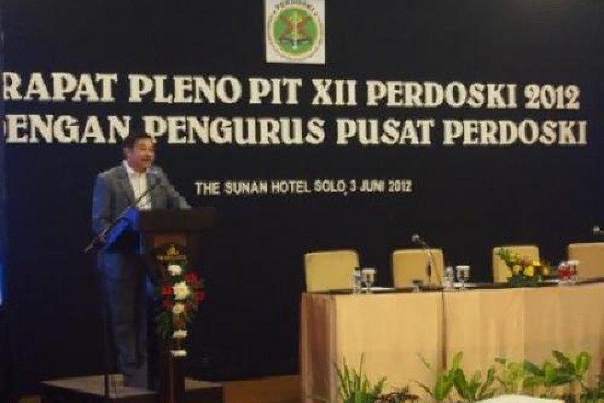 Pidato Pembuka dari Ketua PP PERDOSKI