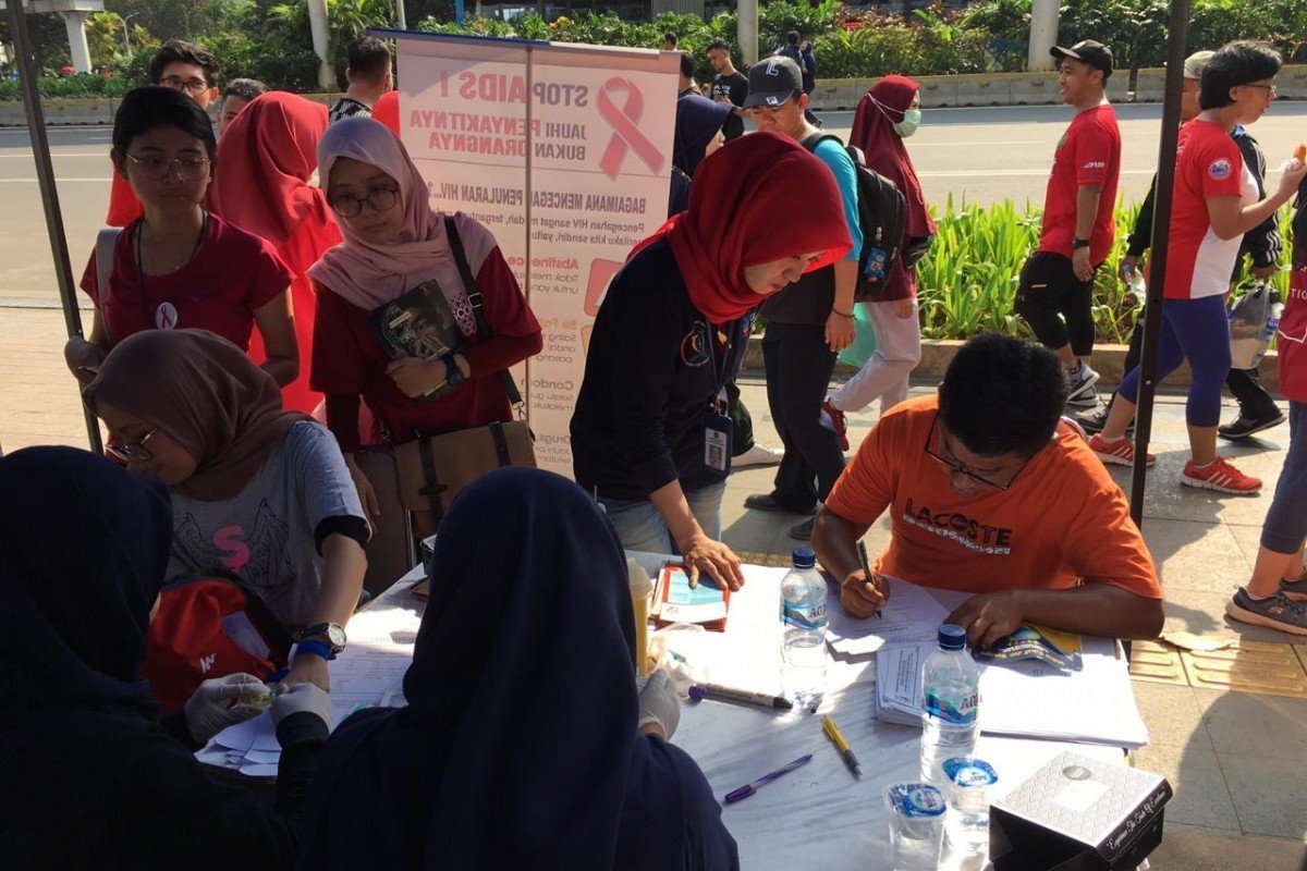 Public education and free HIV &  syphilis screening in Jakarta