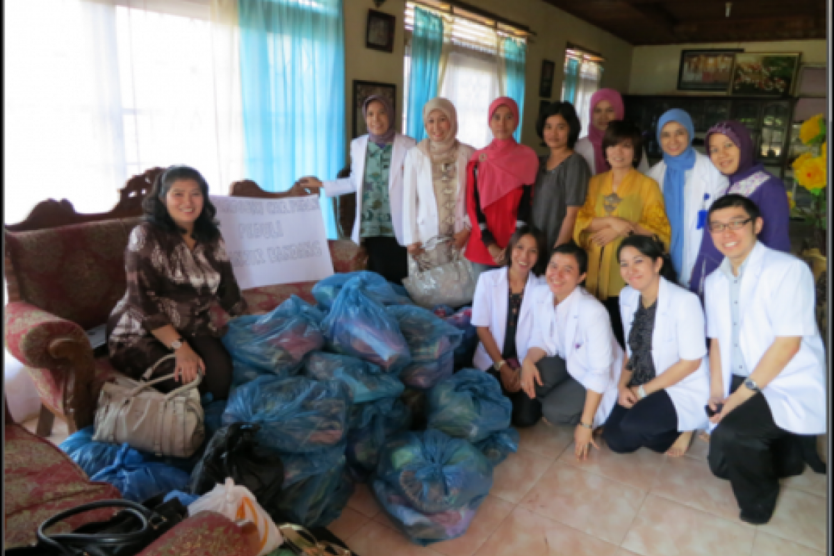 Posko Penyerahan Bantuan
