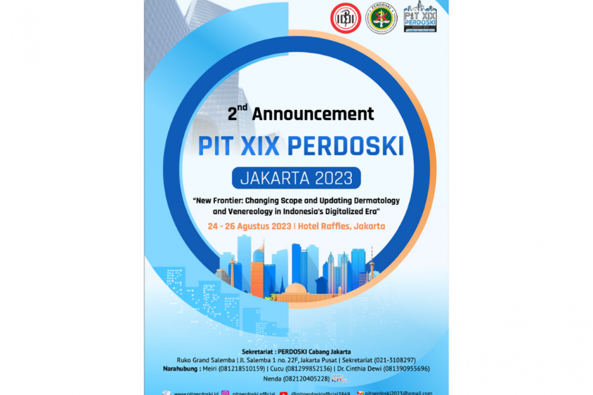 (FINAL ANNOUNCEMENT) Pertemuan Ilmiah Tahunan (PIT) XIX Perdoski Jakarta 2023