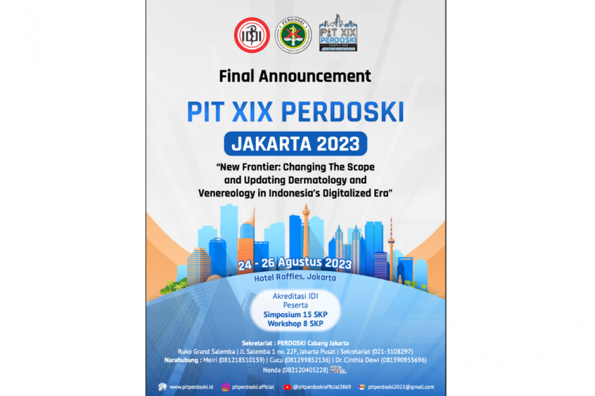 (FINAL ANNOUNCEMENT) Pertemuan Ilmiah Tahunan (PIT) XIX Perdoski Jakarta 2023