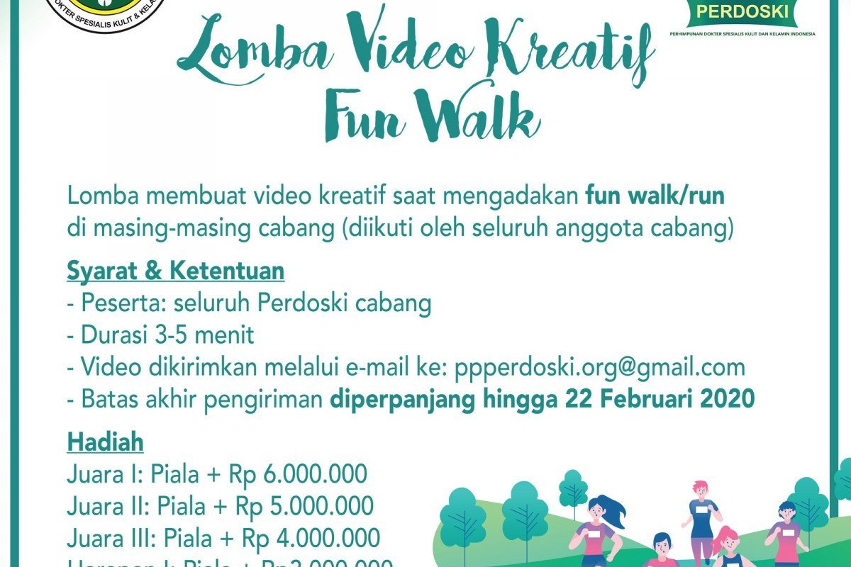 Lomba Video Kreatif menyambut Ulang Tahun PERDOSKI 2020